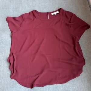 UNWORN NEW WITH TAGS Loft short sleeve blouse